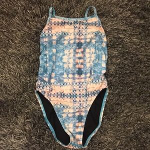 Tie dye one piece jolyn style drew